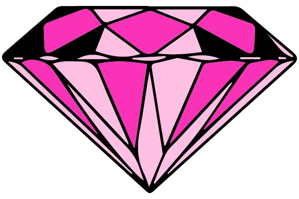 Pink Diamond Clip Art