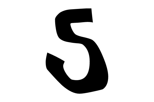 Black Number Five