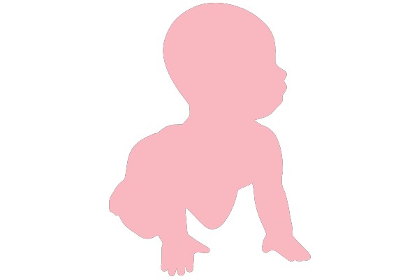 Silhouette of a Baby