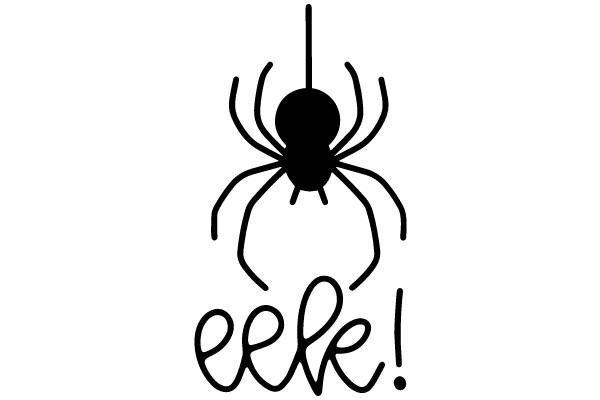 Creepy Spider Clip Art