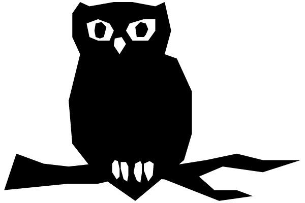 Enigmatic Owl Silhouette