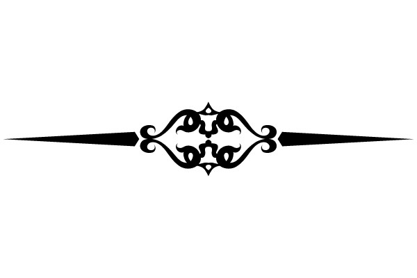 Elegant Vintage Flourish Border