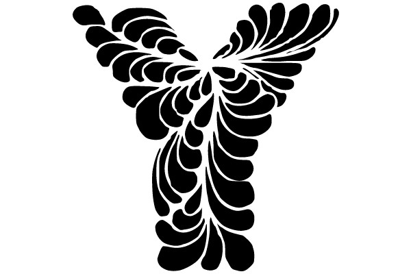 Abstract Winged Design