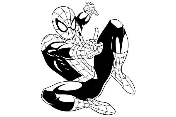 Spider-Man in Action Pose