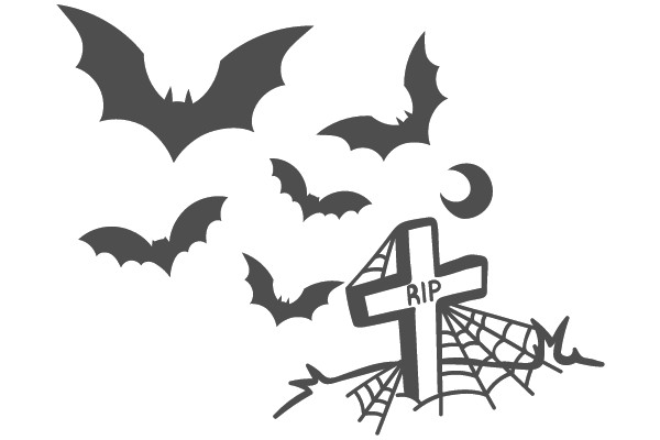 Halloween Cemetery Clipart