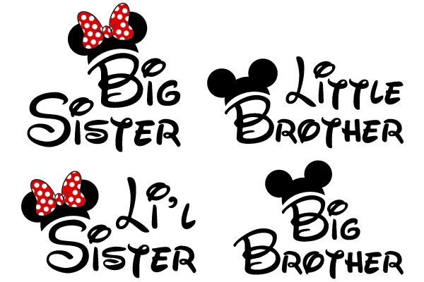 Sibling Love Disney Edition