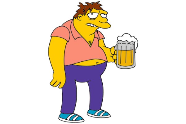 The Simpsons: A Humorous Take on a Beer