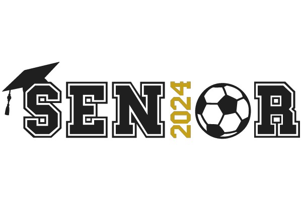 Senior Class of 2024 Soccer Team Logo