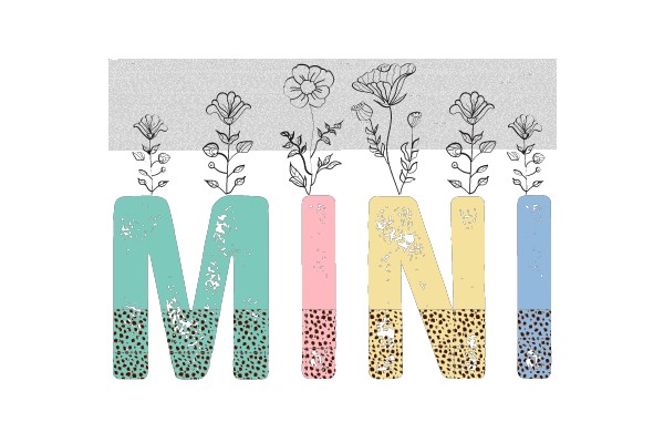 Colorful Miniature Garden: A Whimsical Display of Nature's Beauty