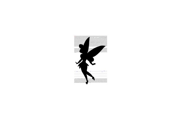 Silhouette of a Fairy