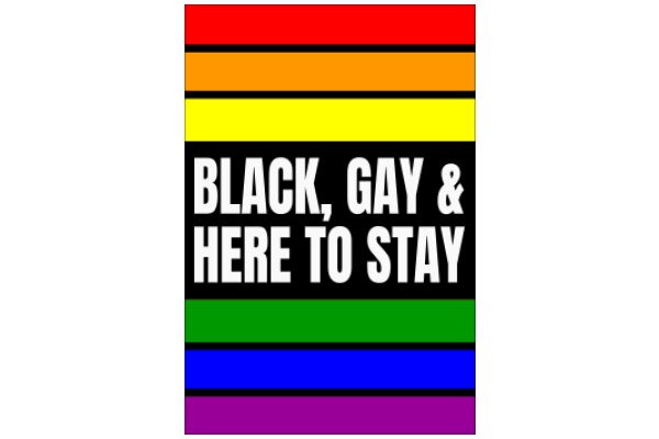 A Rainbow of Support: A Visual Representation of the LGBTQ+ Community's Demand for Equality and Acceptance