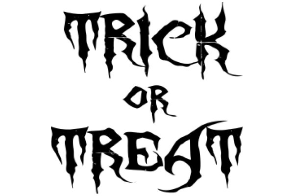 Trick or Treat: A Halloween-themed message