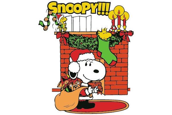 A Festive Snoopy Delivery
