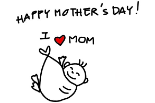 Mother's Day Greeting: A Heartwarming Drawing of a Baby Bird with a Message of Love and Appreciation