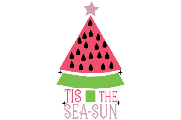 Celebrating the Sea-Sun with a Festive Watermelon Tree