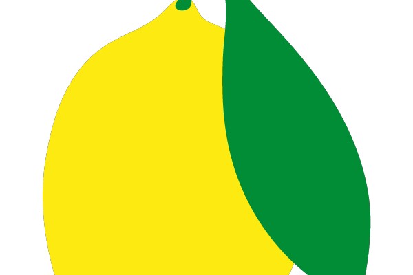 Lemon with Leaf