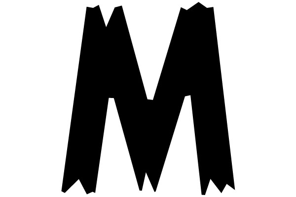 Bold Black Letter M