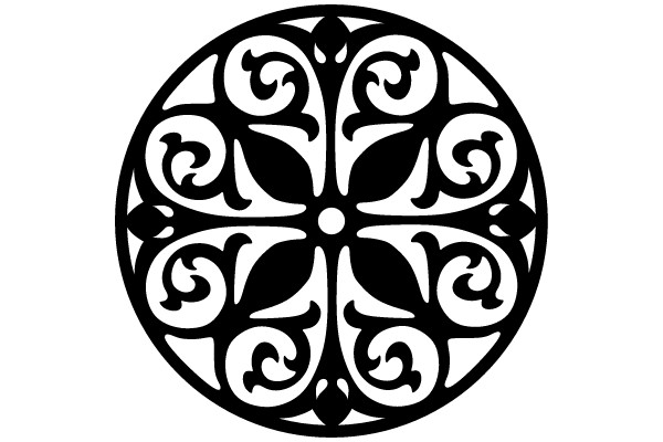 Ornate Vintage Flourish Ornament