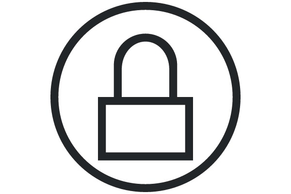 Digital Security Icon: A Symbol of Protection and Privacy