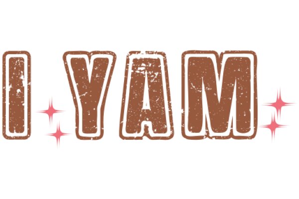 A Distinctive Logo for a Brand Called 'I Yam' with a Rustic Aesthetic