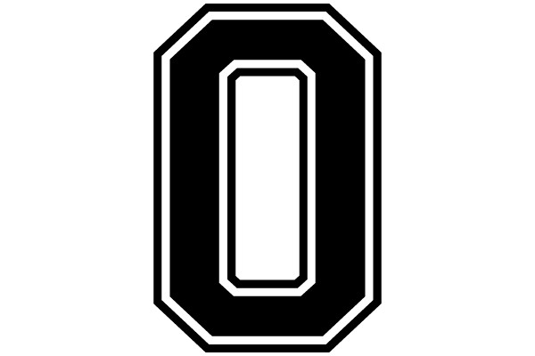 Stylized Letter 'O'