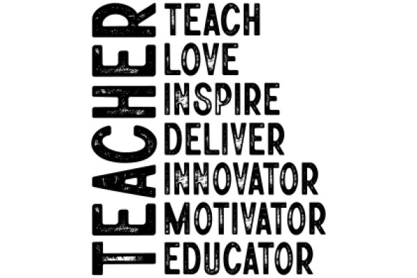Inspirational Quote Poster: Teacher Edition