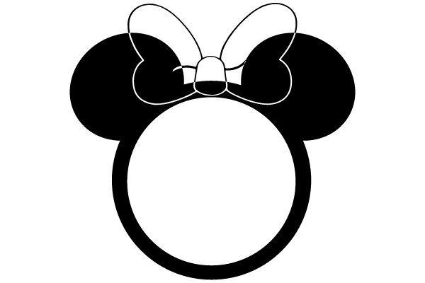 Minnie Mouse Bow and Ears Silhouette