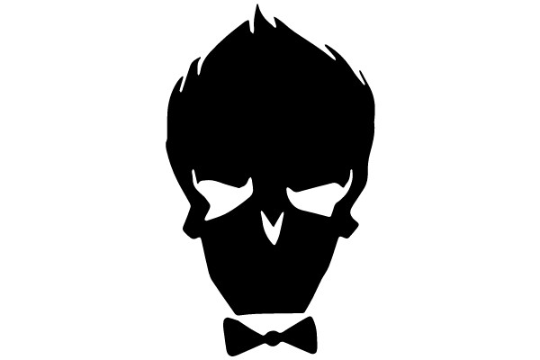 Skull with Bow Tie