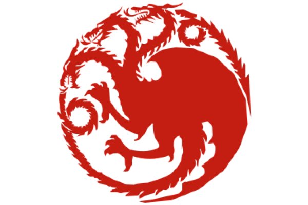 Vivid Red Dragon Emblem