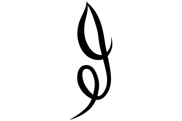 Elegant Flourish in Monochrome