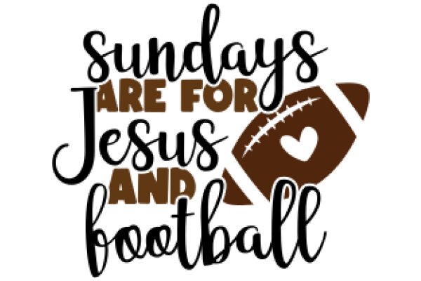 Sundays Are for Football: A Graphic Design Celebrating the Joy of Football on Sundays