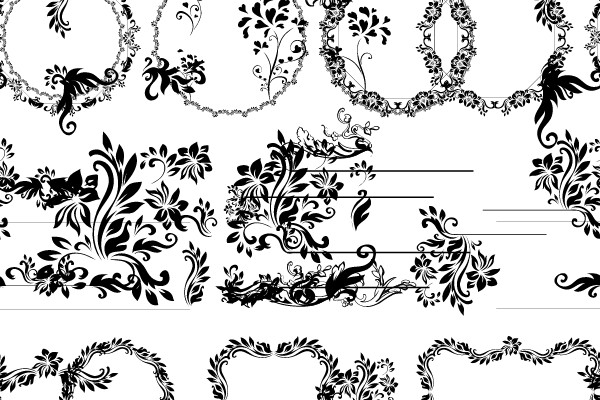 Calligraphy Design Elements
