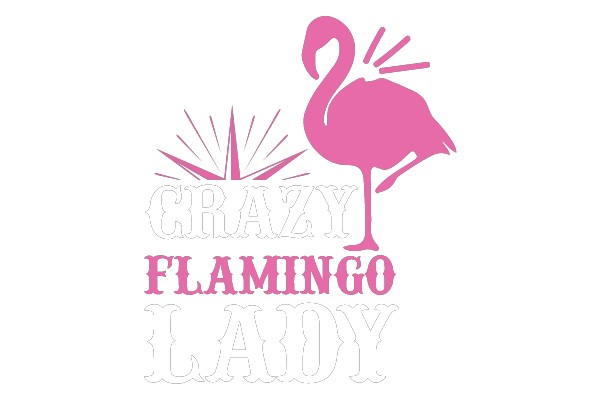 Crazy Flamingo Lady