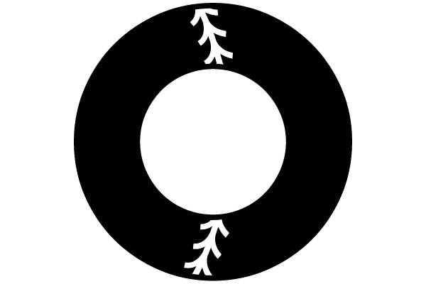Circular Symbol with Tree-like Figures