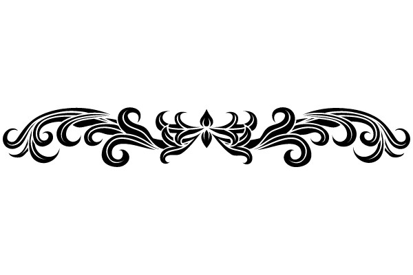 Vintage Flourish Border Design