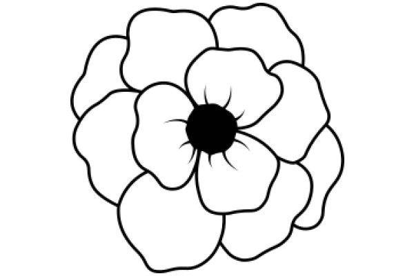 Simplistic Flower Illustration