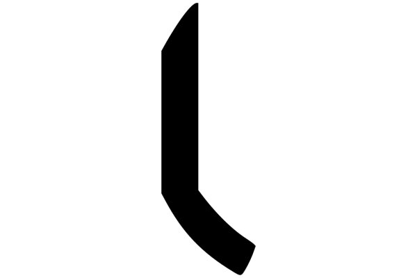 A Simple Black Logo on a White Background