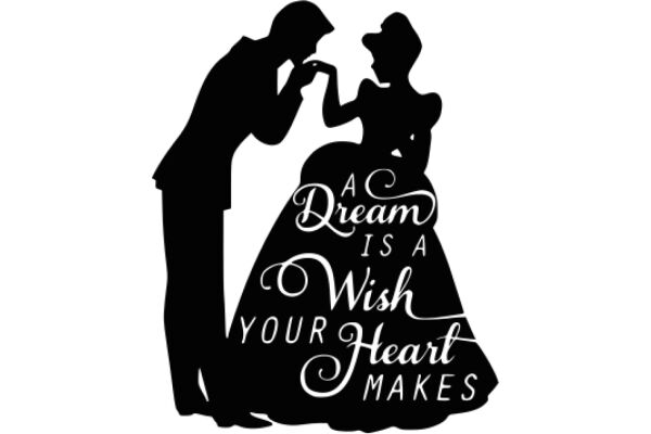 A Dream is a Wish Your Heart Makes: A Silhouette of a Couple in a Romantic Scene