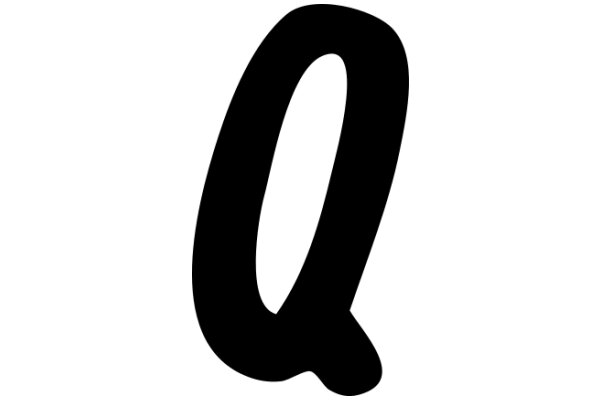 Simplistic Letter Q