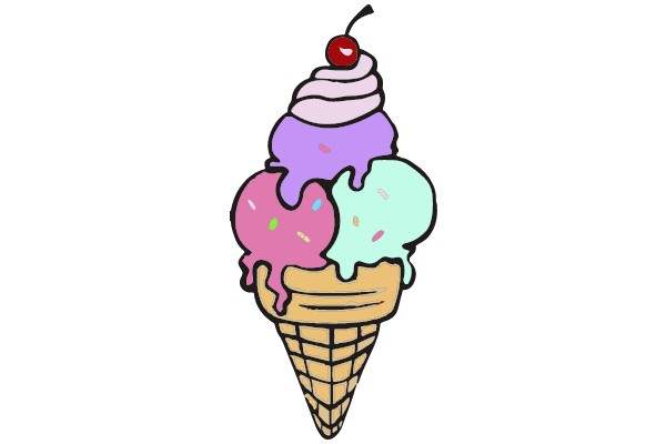 Tempting Trio: A Symphony of Ice Cream Delights