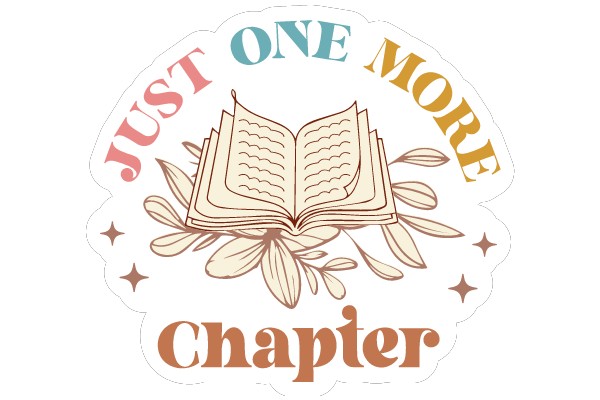 A Sticker Celebrating the Joy of Reading