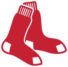 Red Baseball Socks with White Cleats
