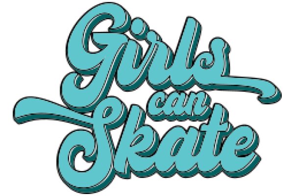 Girl Can Skate: A Graphic Design Showcasing the Art of Typography and Sports