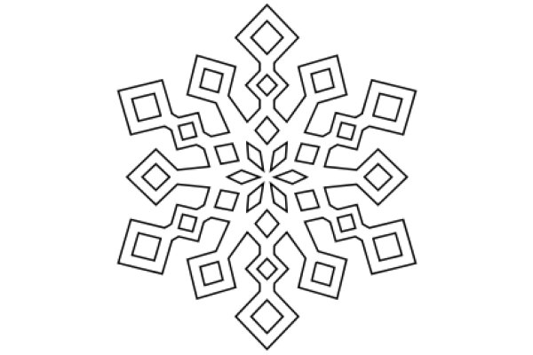 Stylized Geometric Pattern