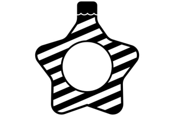 Stylized Icon of a Starfish