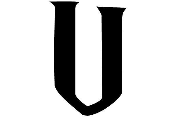 Bold Letter 'U'
