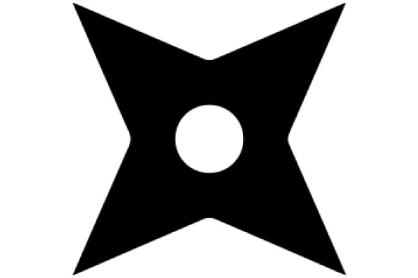 Simplistic Black Star Icon