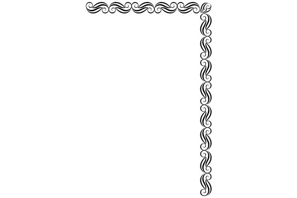 Ornate Vintage Flourish Border Design