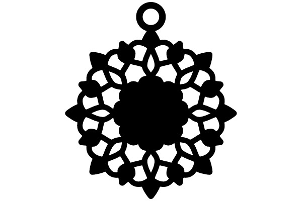 Stylized Floral Pattern in