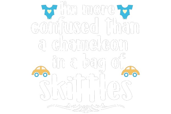 Confused Chameleon in a Bag of Skittles